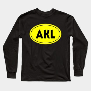 Auckland Airport Code Auckland International Airport New Zealand Long Sleeve T-Shirt